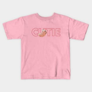 Skinny Pig Cutie Hairless Guinea Kids T-Shirt